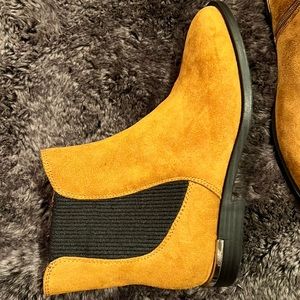 Nine West flat booties